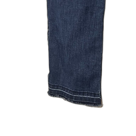 Liverpool crop  straight  raw hem Blue Jeans size 6/28 - Picture 9 of 14